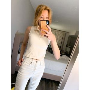 Brandy Melville Cream Colored Tank Top